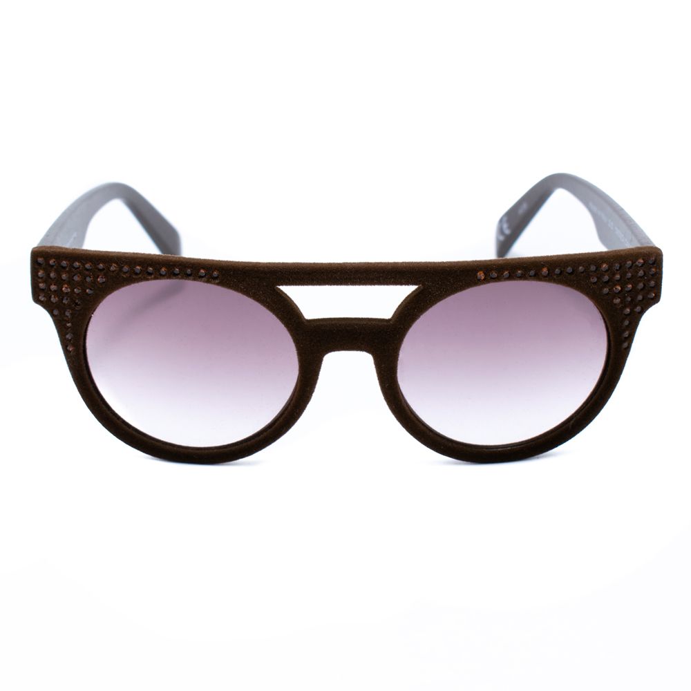 Italia Independent – Braune Acetat-Sonnenbrille