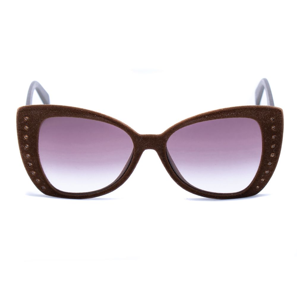 Italia Independent – Braune Acetat-Sonnenbrille