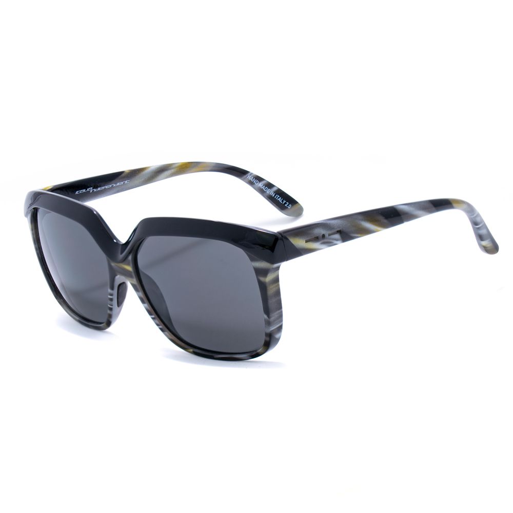 Italia Independent – Graue Acetat-Sonnenbrille
