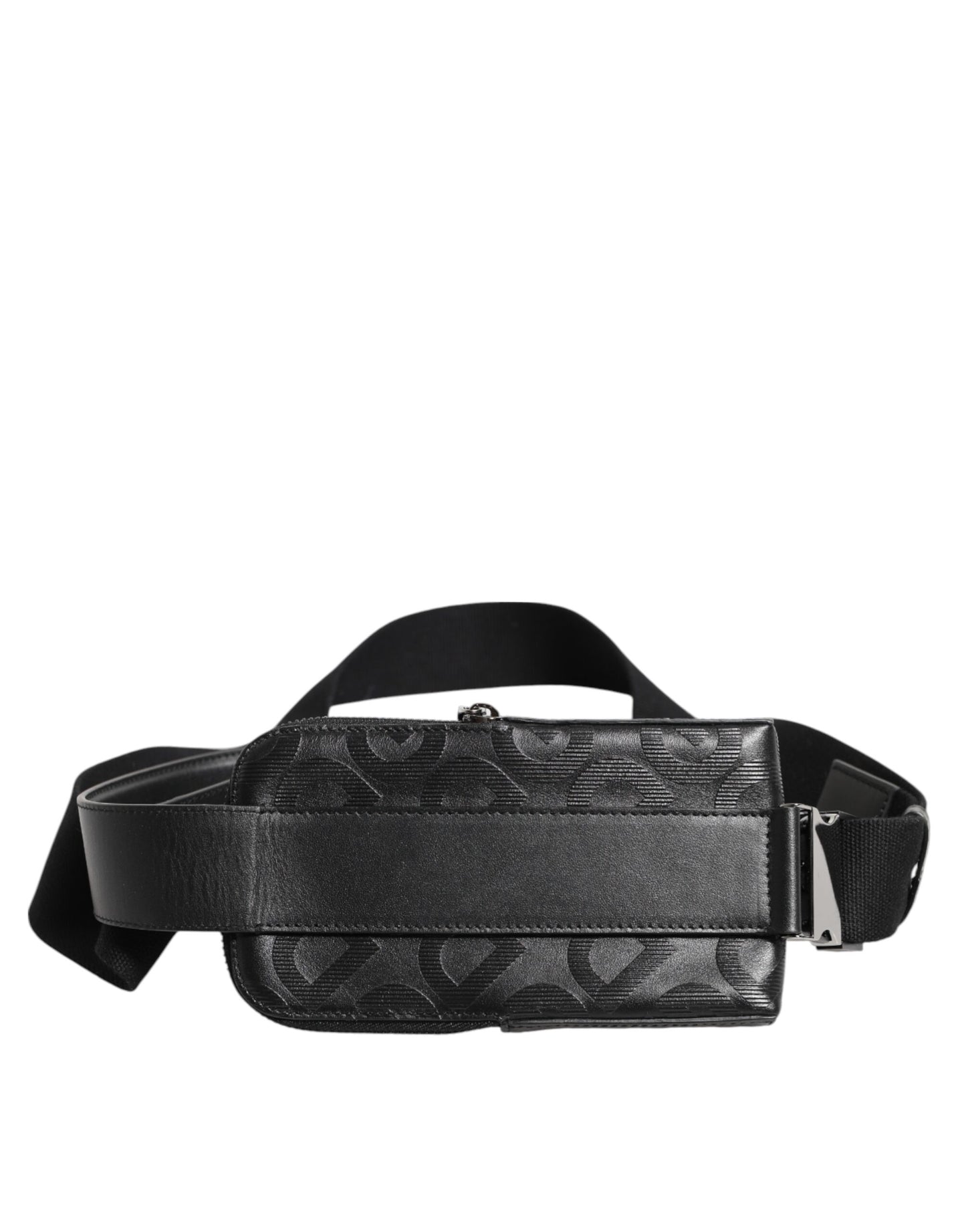 Dolce & Gabbana Grey DG Logo Mania Geldbörse Telefon Gürtel Taille Herren Borse Tasche