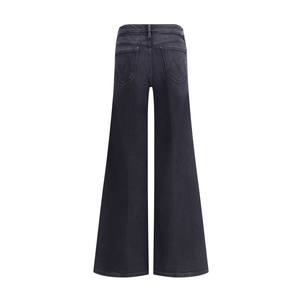 Mother Denim Jeans aus Stretch-Baumwolle mit weitem Bein