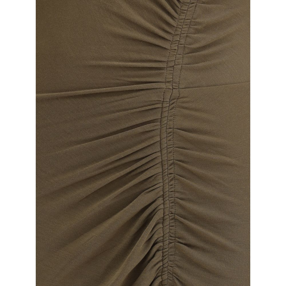 Marant Etoile Green Modal Casual Dress