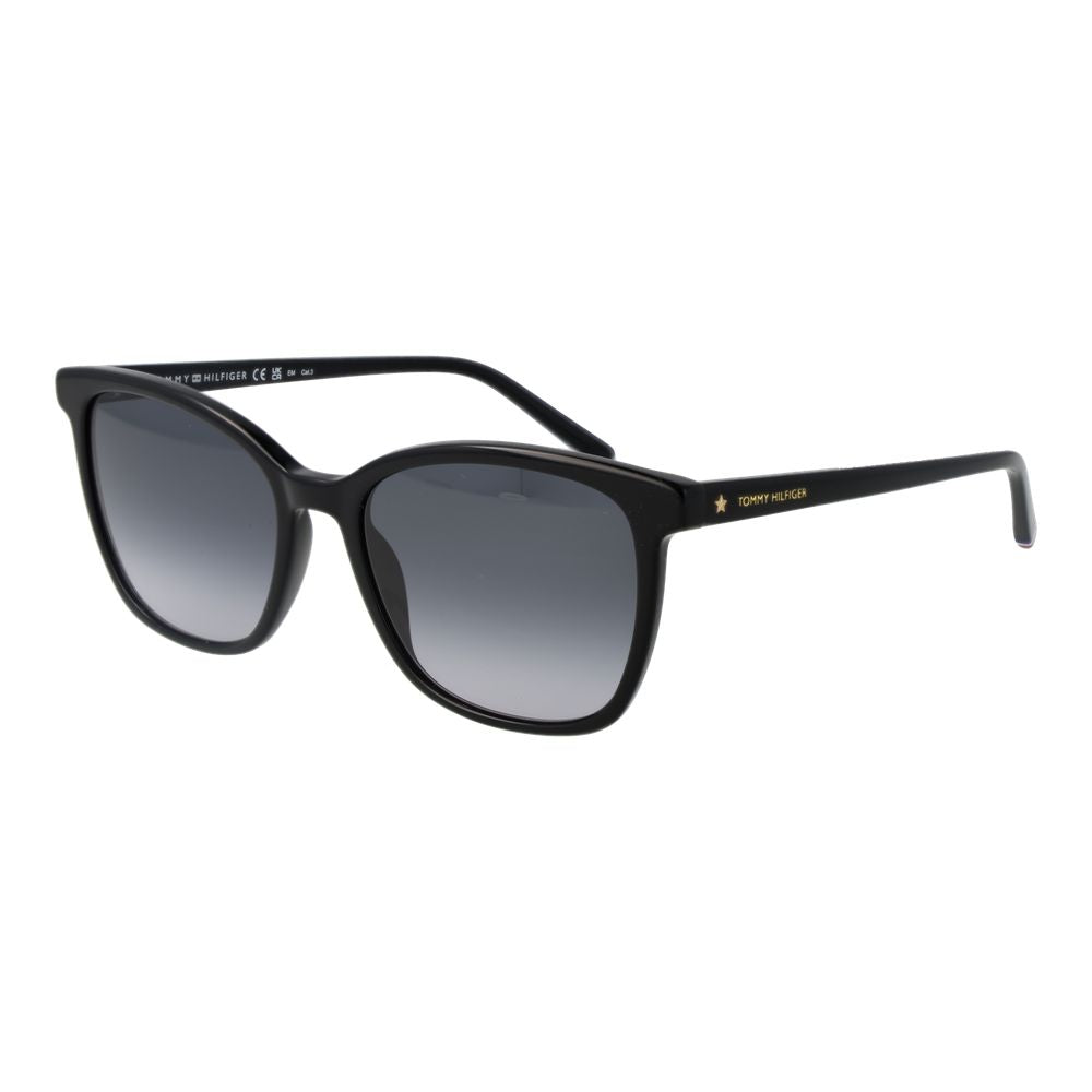 Tommy Hilfiger – Schwarze Sonnenbrille für Damen