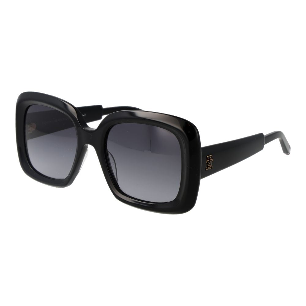 Tommy Hilfiger – Schwarze Sonnenbrille für Damen