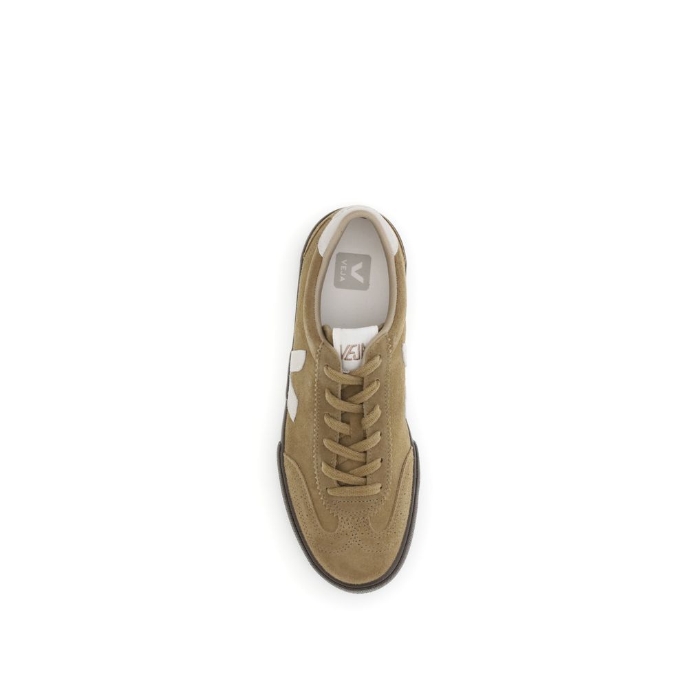 Veja Brown Leather Sneakers