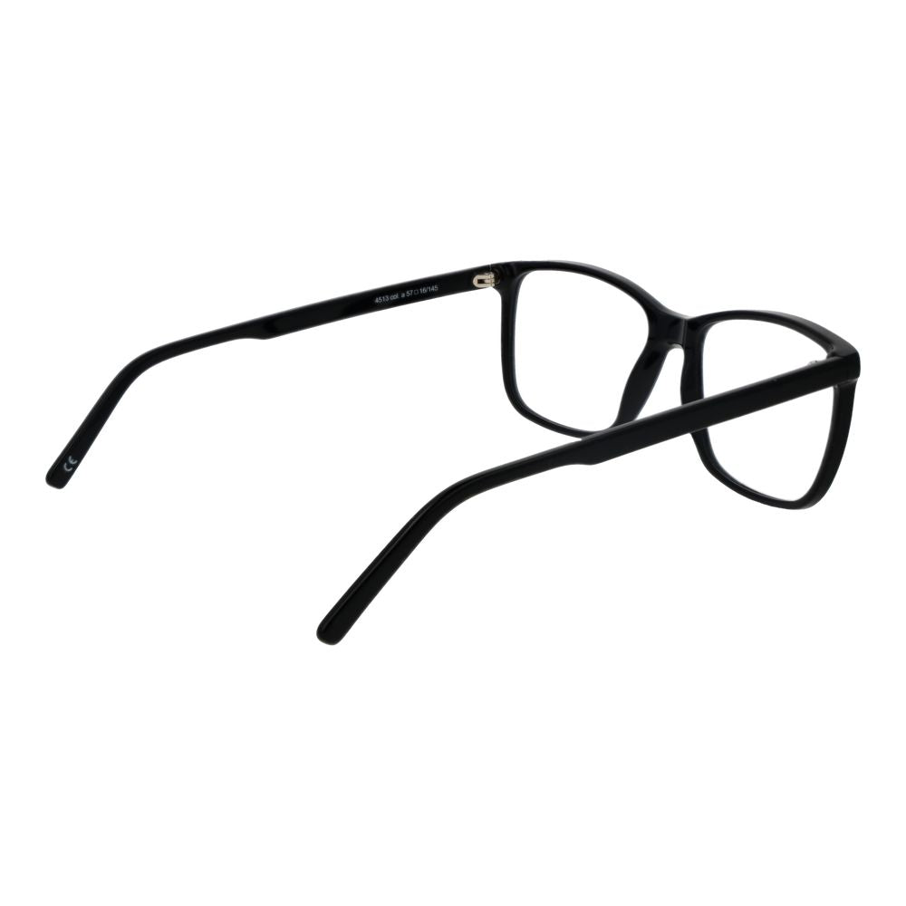 Andy Wolf Black Unisex Glasses Frame