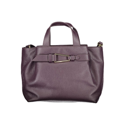 Coccinelle Purple Leather Women Handbag