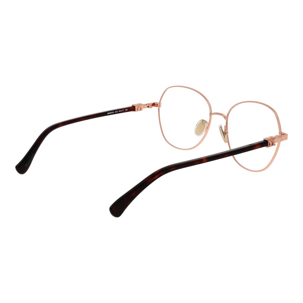Max Mara Roségold Damen Optische Brillenfassungen