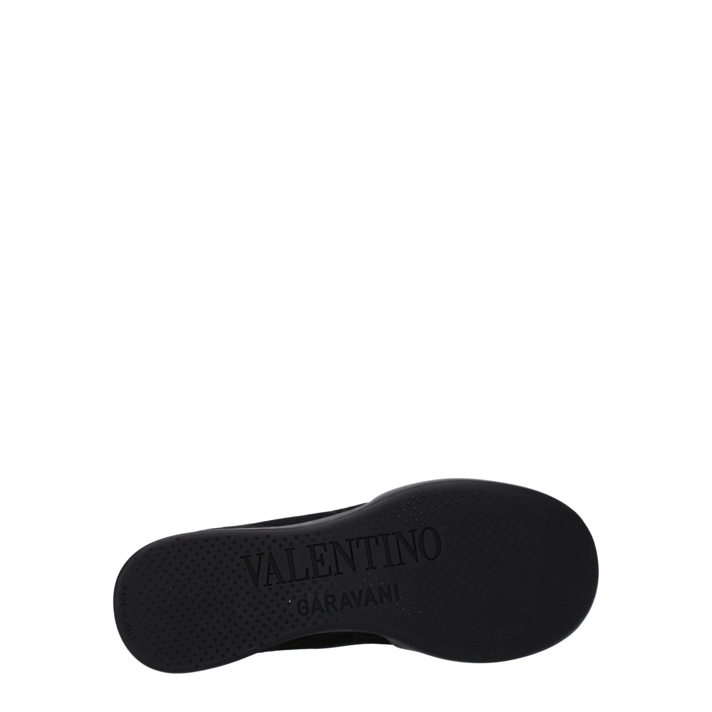 Valentino Garavani – Hohe Sneakers aus schwarzem Stoff