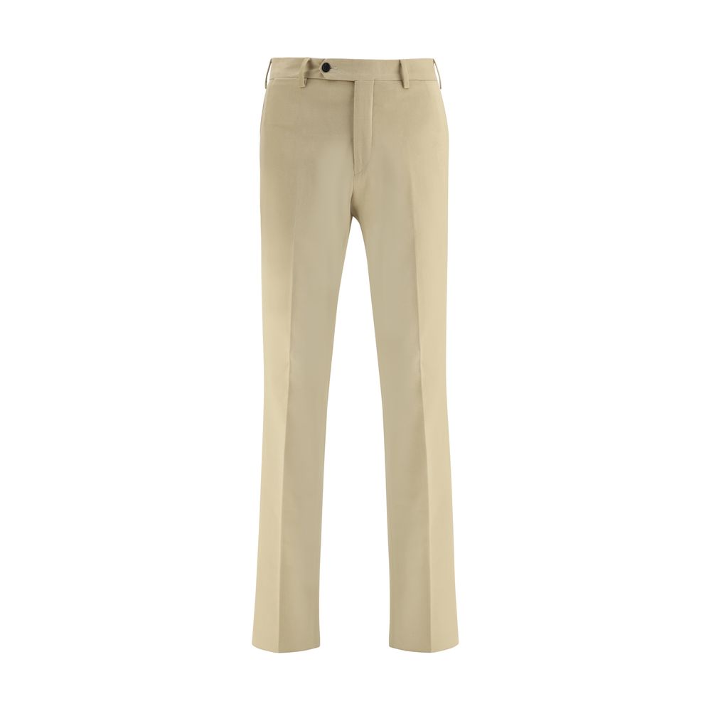 Germano Beige Cotton Chino Pants