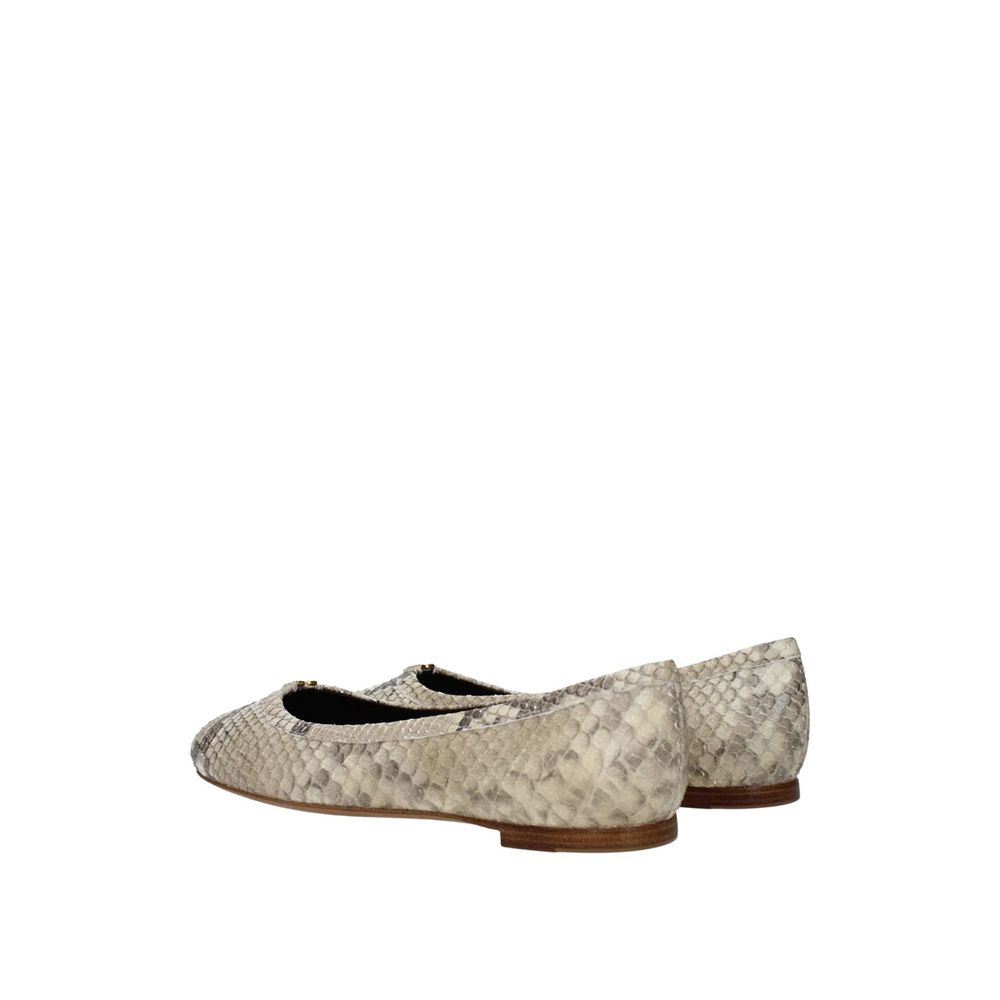 Chloé Chloè Python Marcie Ballerinas