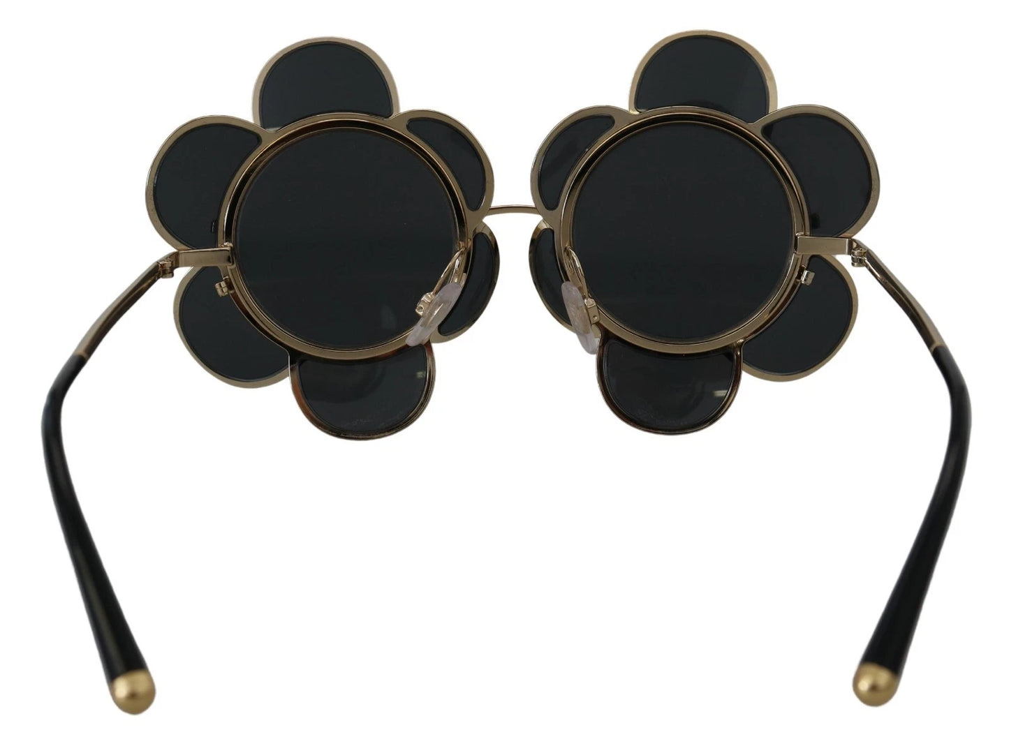 Dolce & Gabbana DG2201 Black Lens Gold Frame LIMITED EDITION Sunglasses