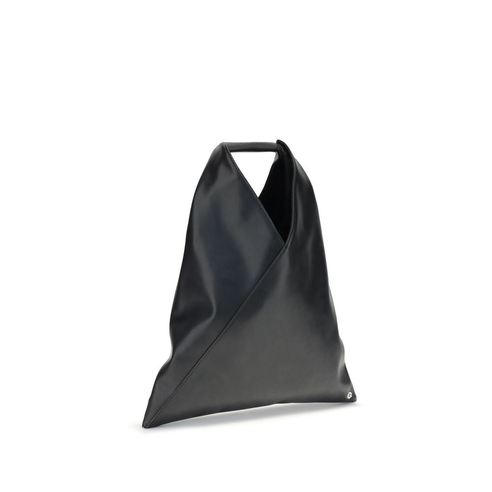 MM6 Black Polyethylene Handbag