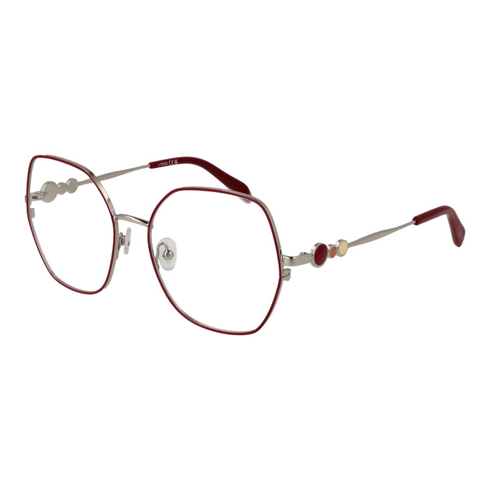 Emilio Pucci Red Metal Glasses (Frames)