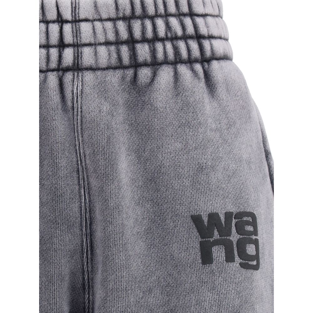 Alexander Wang Gray Cotton Joggers (Workout Pants)