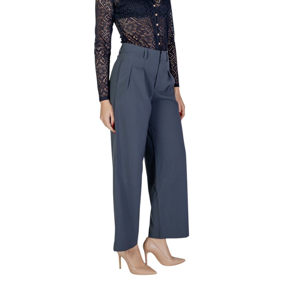 Calvin Klein Jeans Gray Recycled Polyester Pant