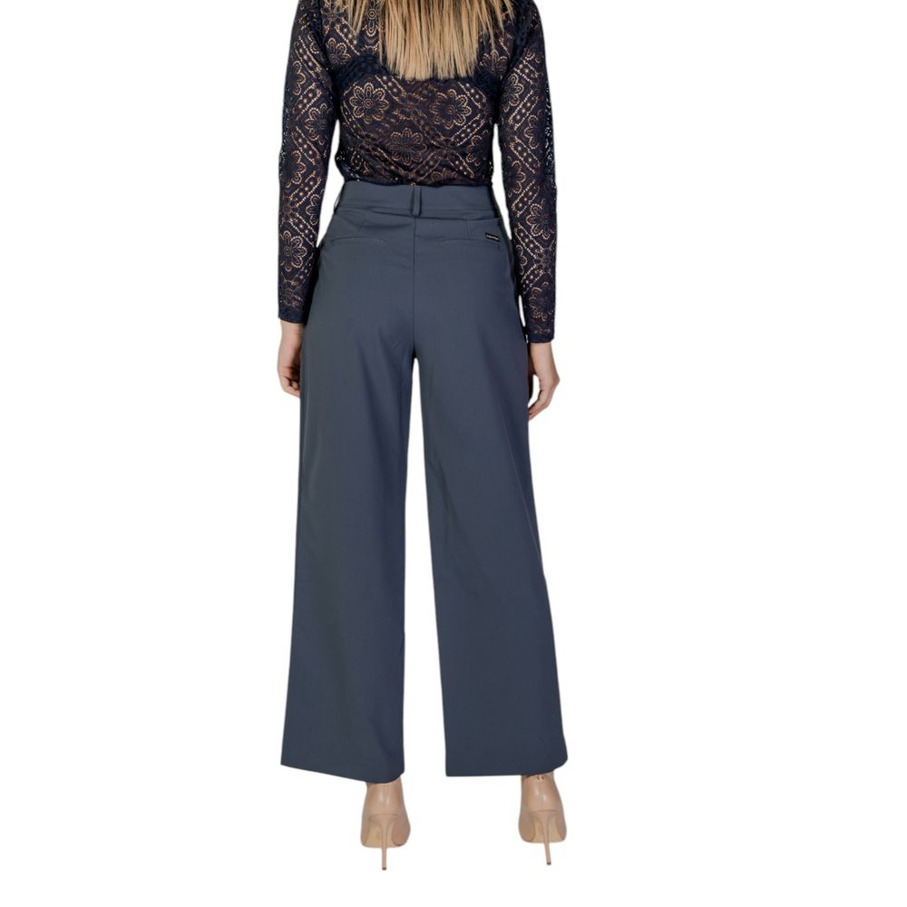 Calvin Klein Jeans Gray Recycled Polyester Pant