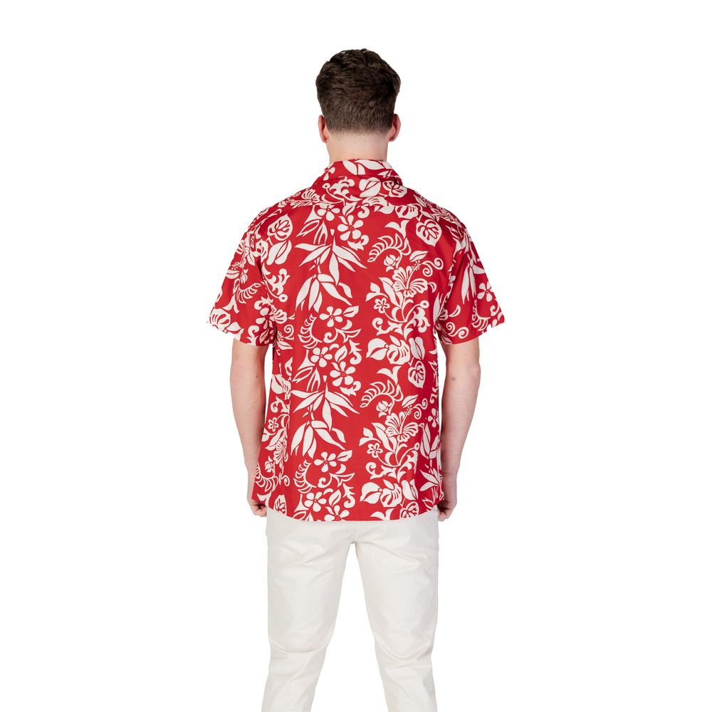 Replay Red Cotton Shortsleeve