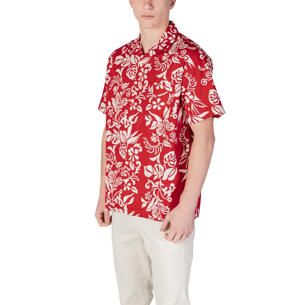 Replay Red Cotton Shortsleeve