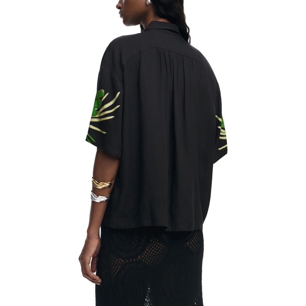 Desigual Black Viscose Shortsleeve