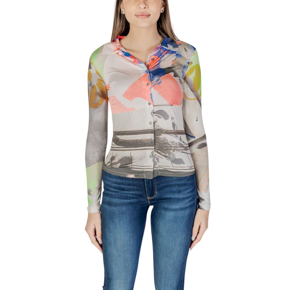 Desigual Multicolor Polyester Shirt