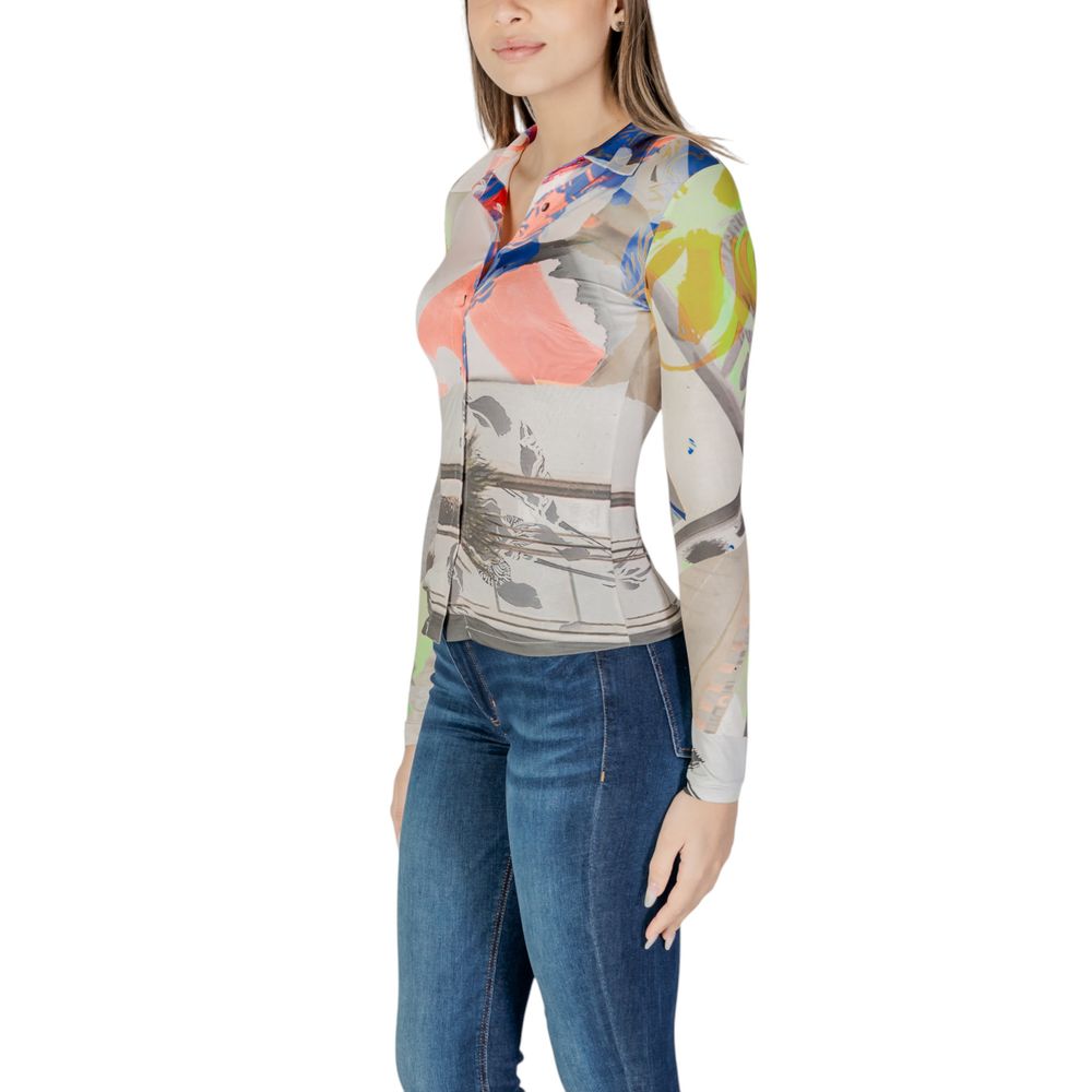 Desigual Multicolor Polyester Shirt
