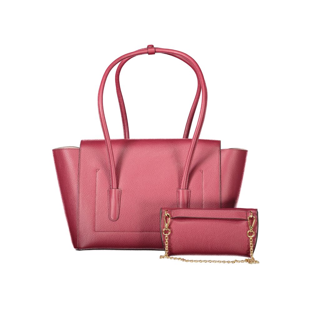 Coccinelle Red Leather Women Handbag