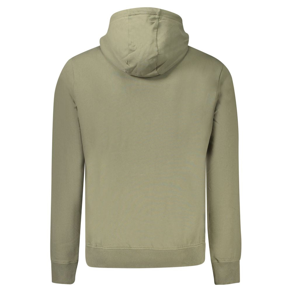 Napapijri Green Cotton Men Sweater