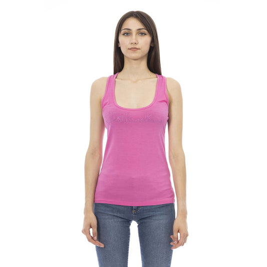 Just Cavalli Multicolor Viscose Tank Top