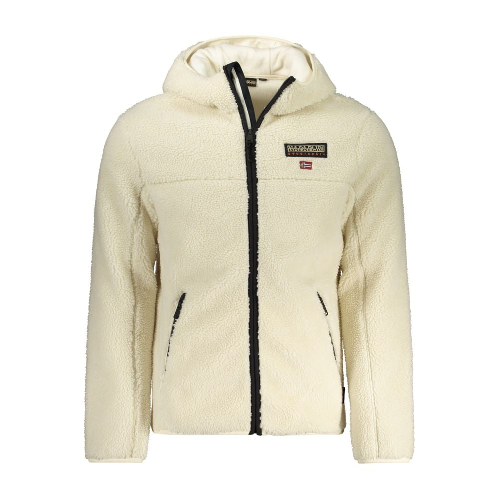Napapijri White Polyester Jackets & Coat