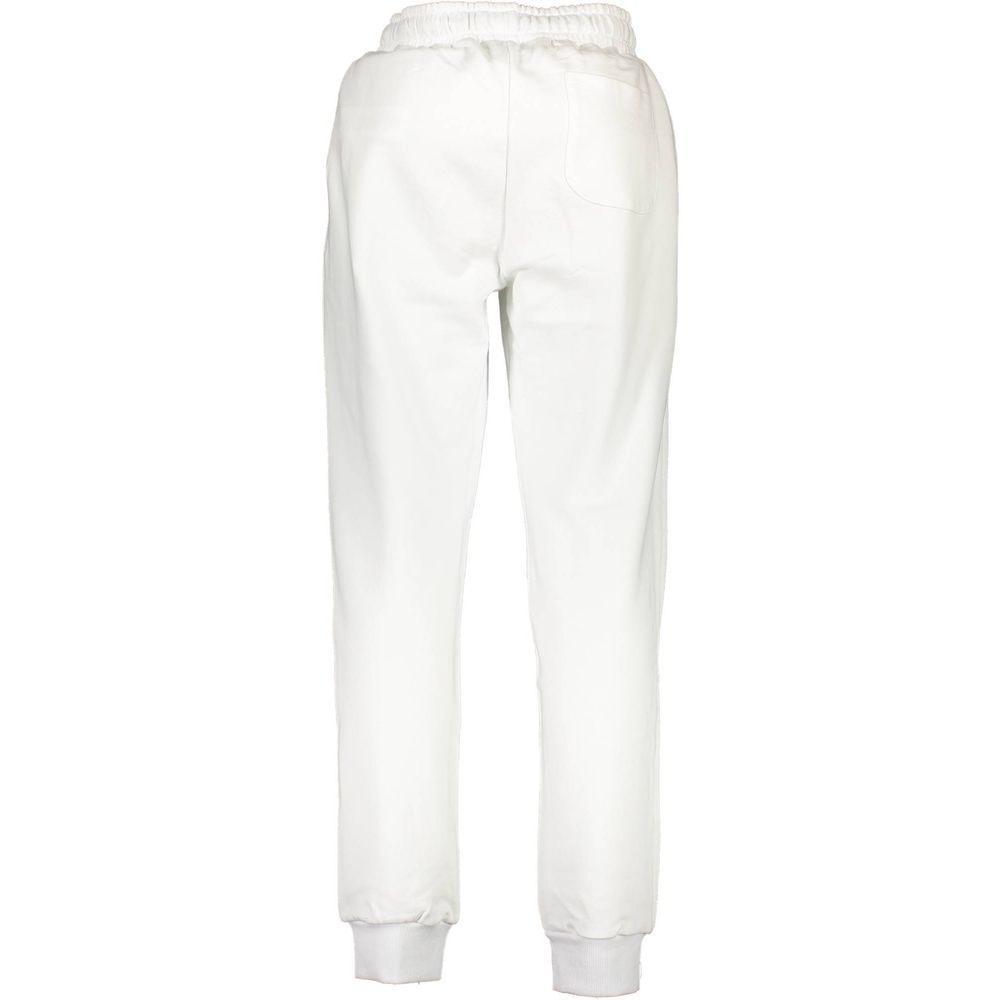 La Martina White Cotton Pant