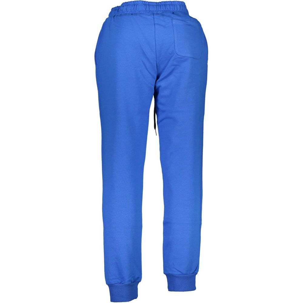 La Martina Blue Cotton Pant