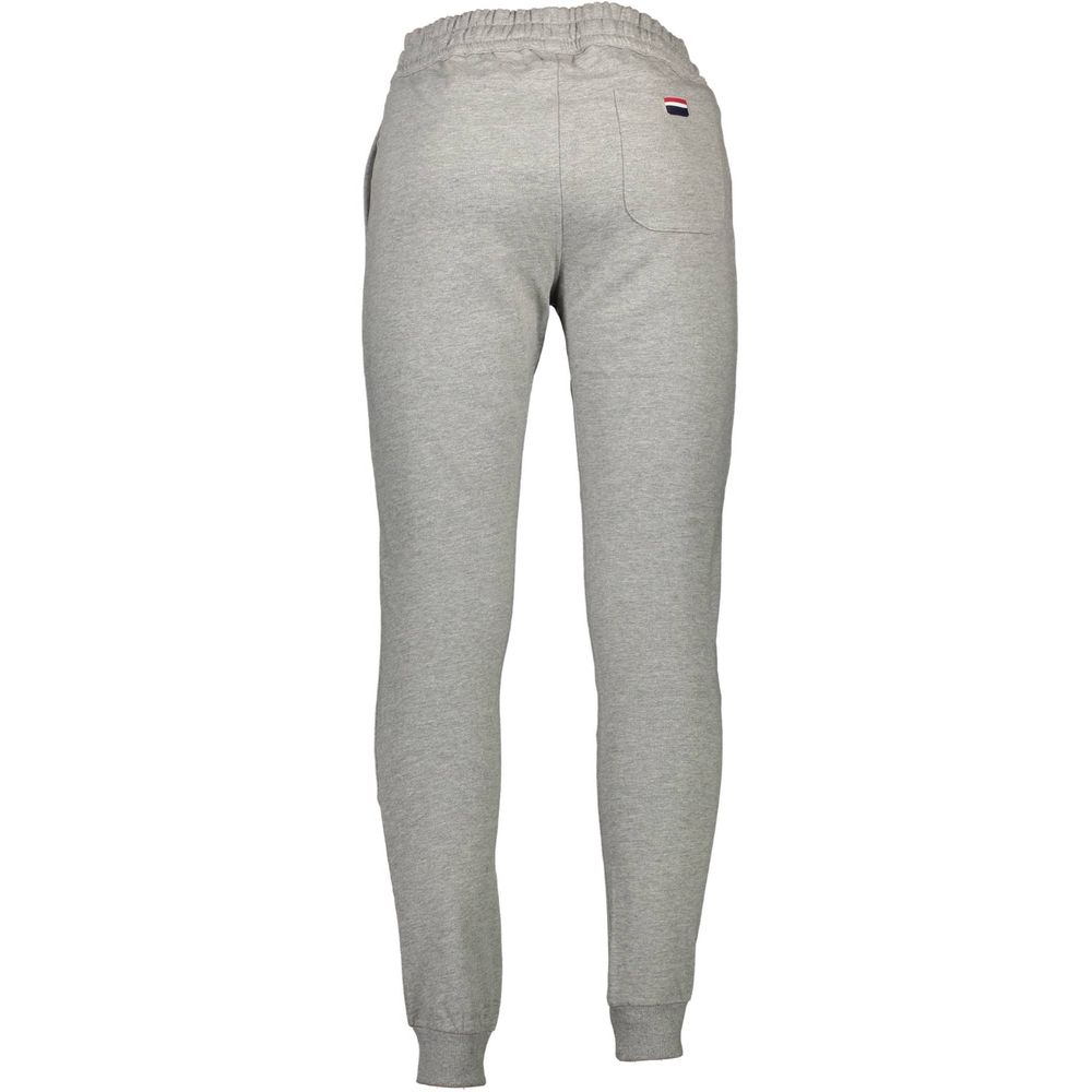 U.S. POLO ASSN. Grigio Cotton Men Sport Trouser