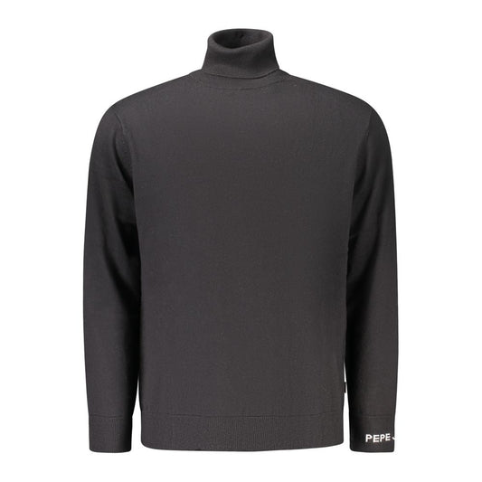 Pepe Jeans Black Cotton Sweater