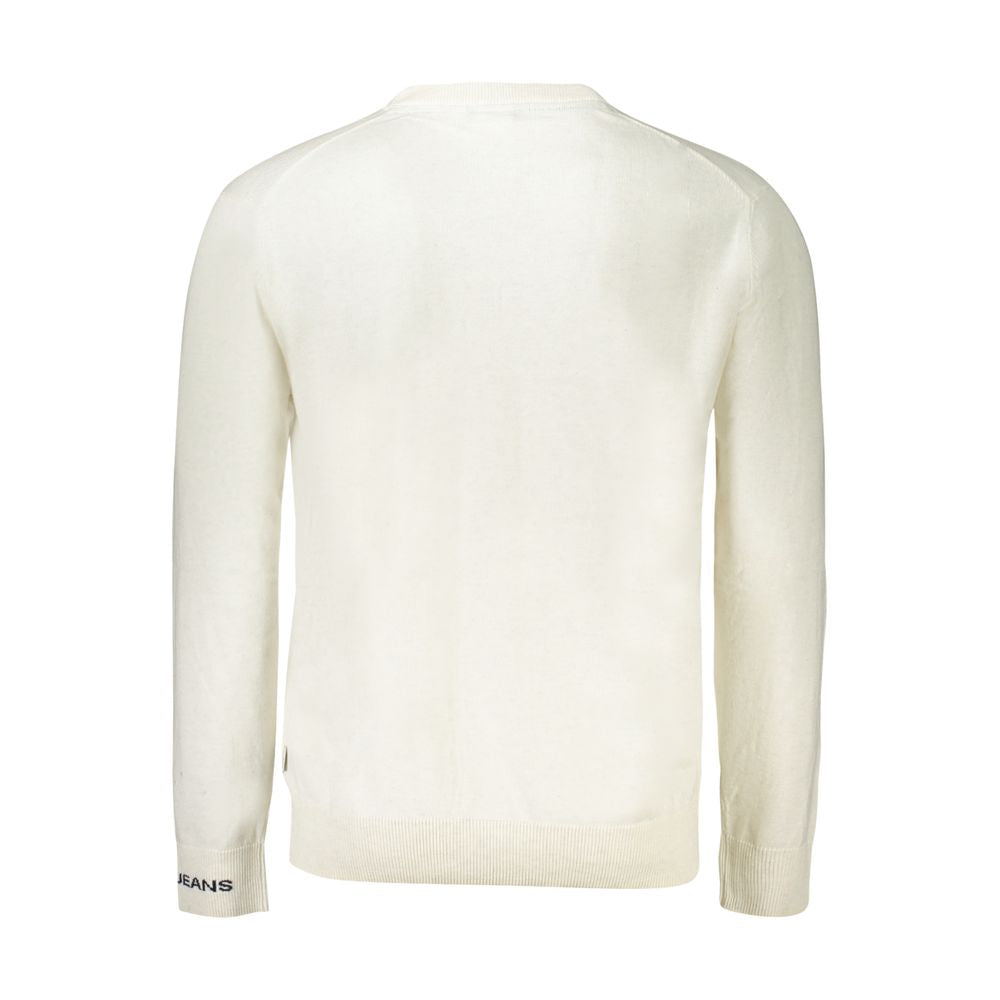 Pepe Jeans White Cotton Sweater