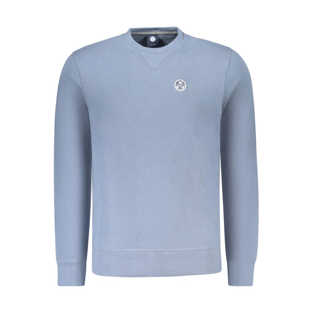 North Sails Blue Cotton Sweatshirt