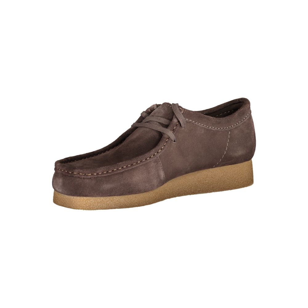 Clarks Marrone Leather Men Sneaker
