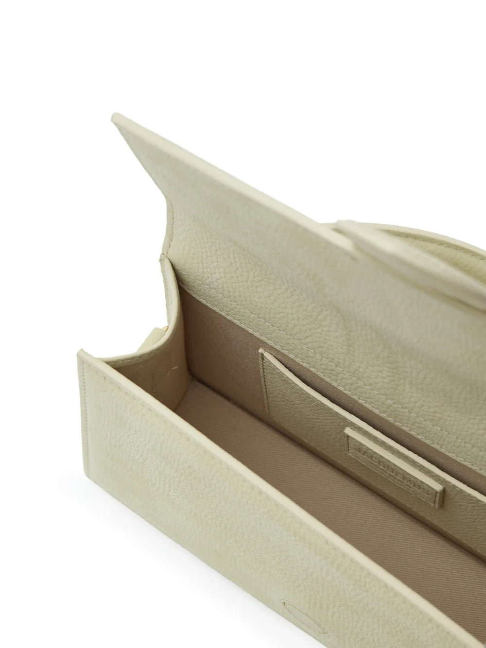 Jacquemus Beige Textured Le Grand Bambino Bag