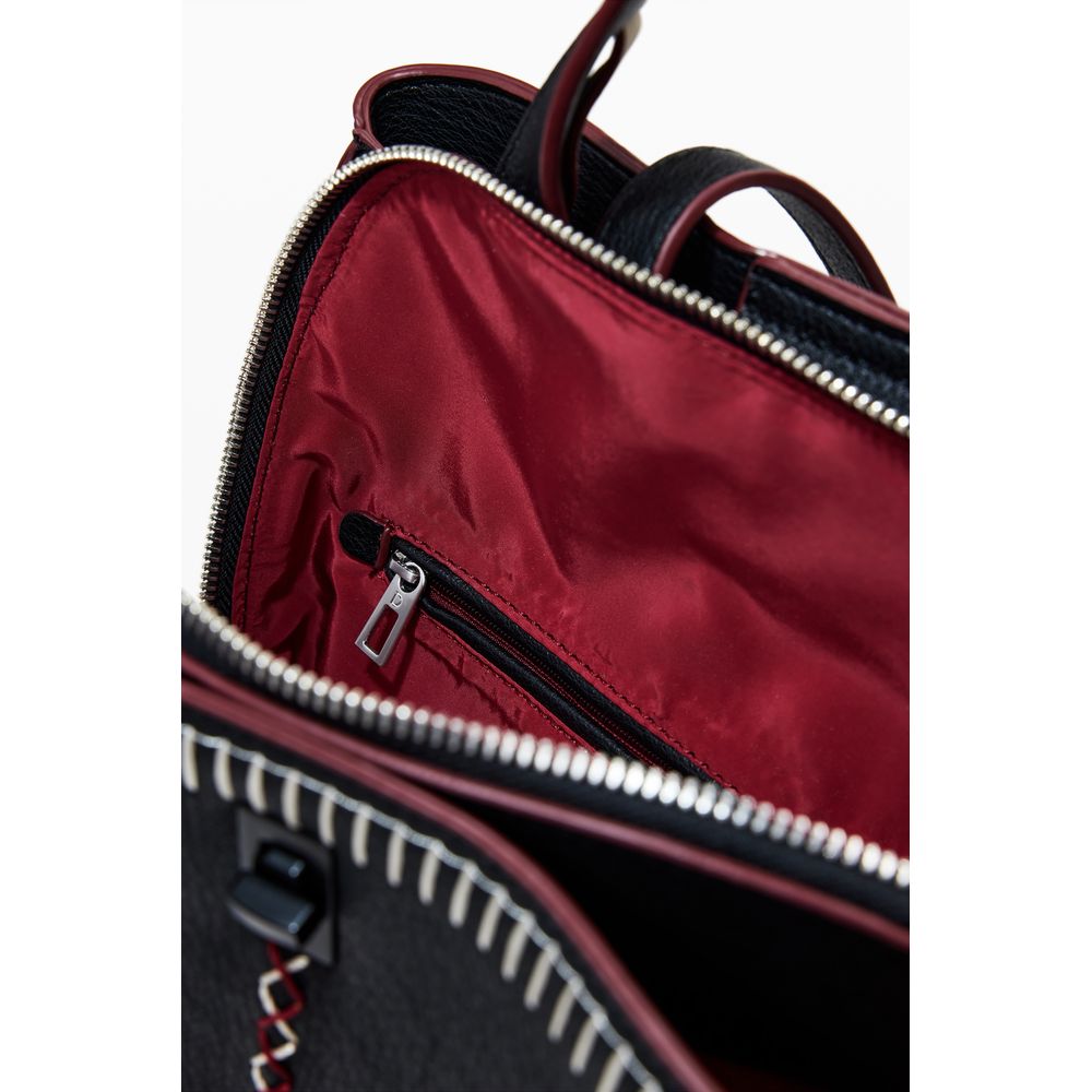 Desigual Black Polyethylene Women Backpack