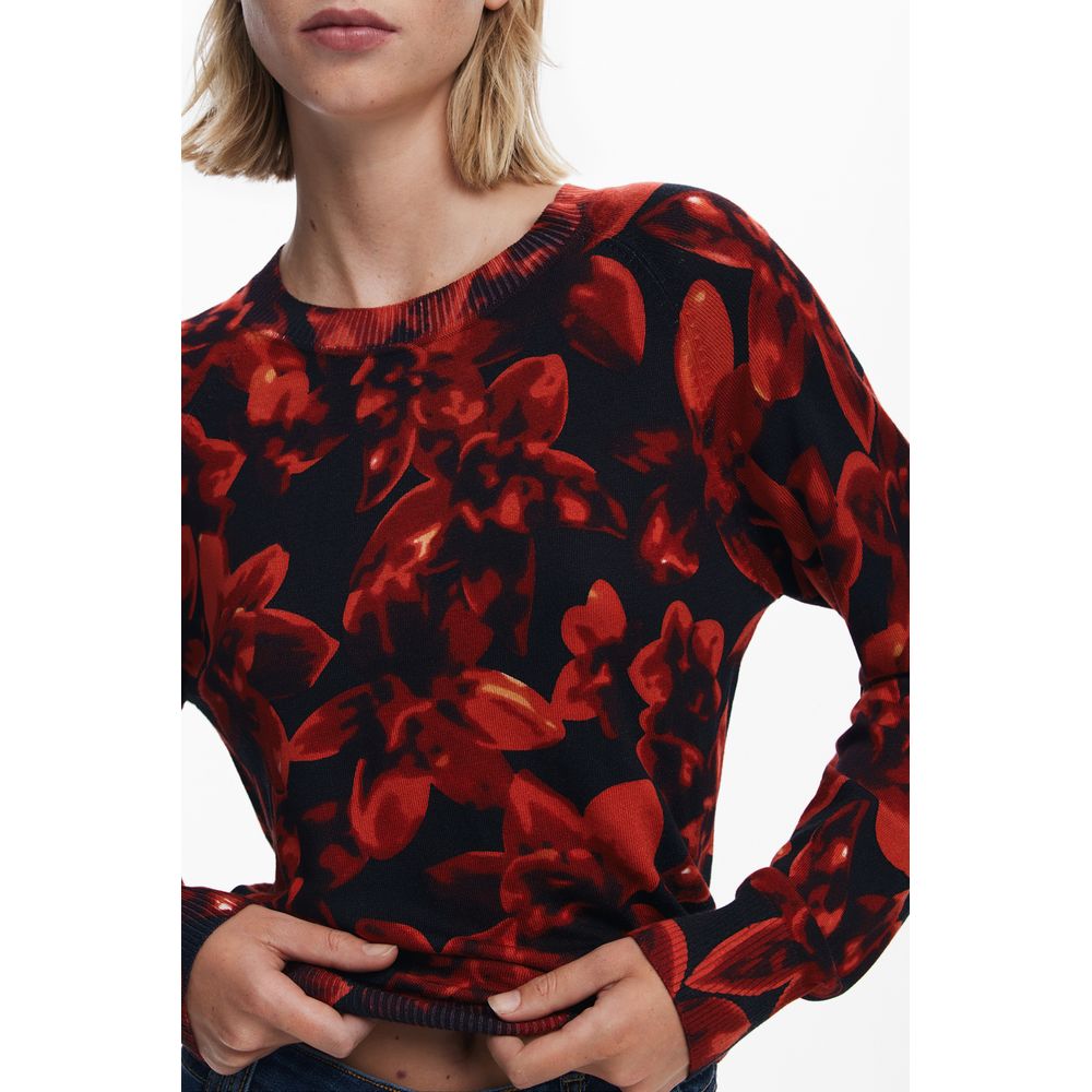 Desigual Black Viscosa Women's Sweater