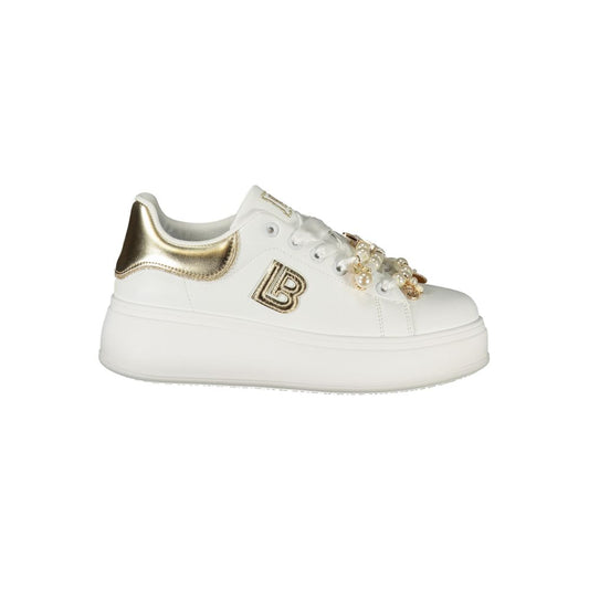 Laura Biagiotti White Polyester Women Sneaker