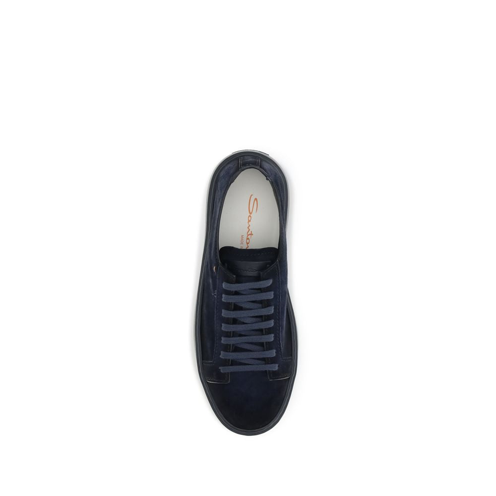Santoni Suede Sneakers