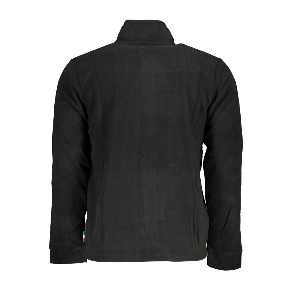 Gianmarco Venturi Black Polyester Men's Sweatshirt
