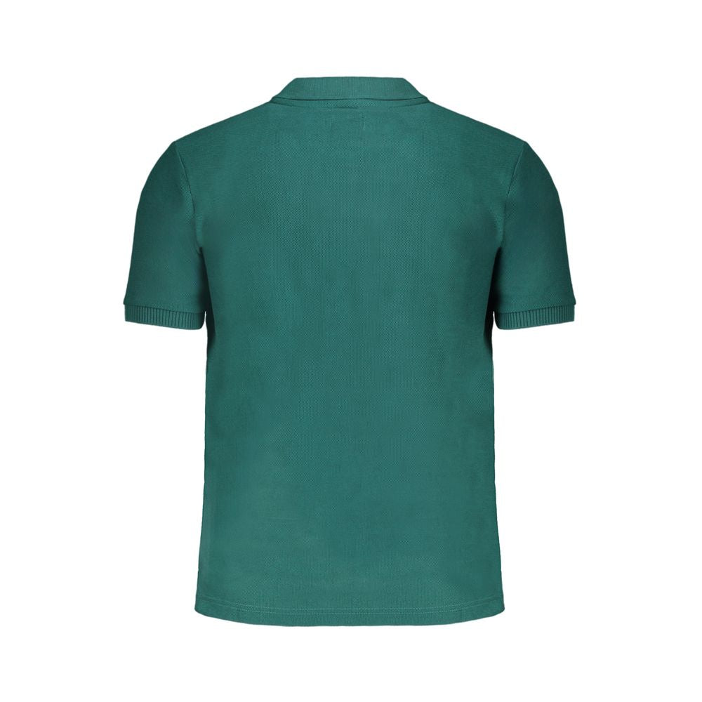 Gianmarco Venturi Green Cotton Polo Shirt