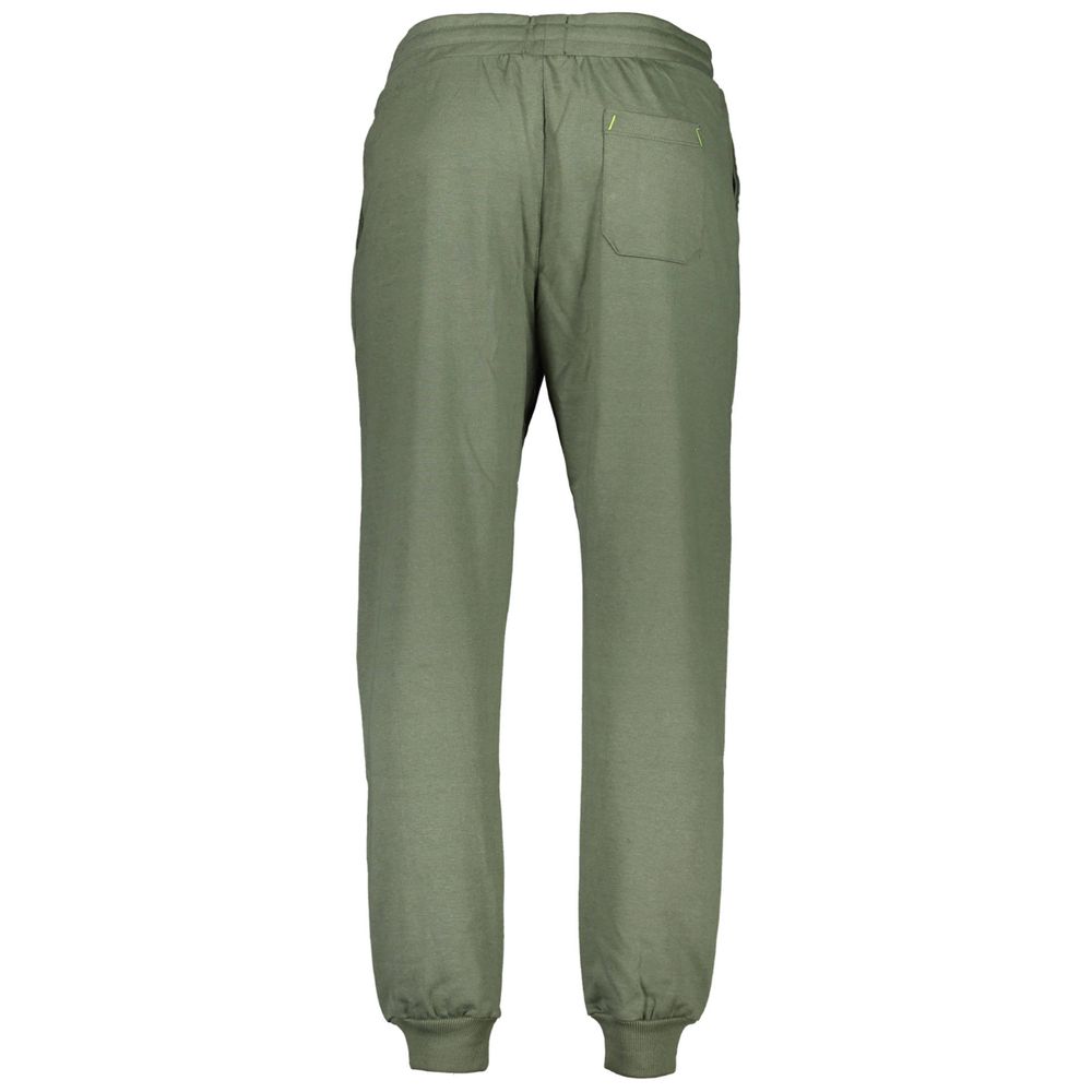 Gianmarco Venturi Verde Cotton Men's Track Pant