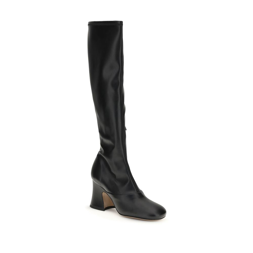 Chloé Black Leather Boots