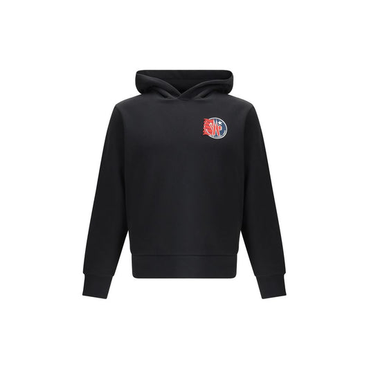 Moncler Black Cotton Sweatshirt