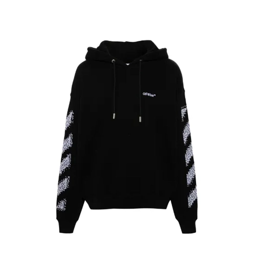 Off-White Black Cotton Sweatshirt
