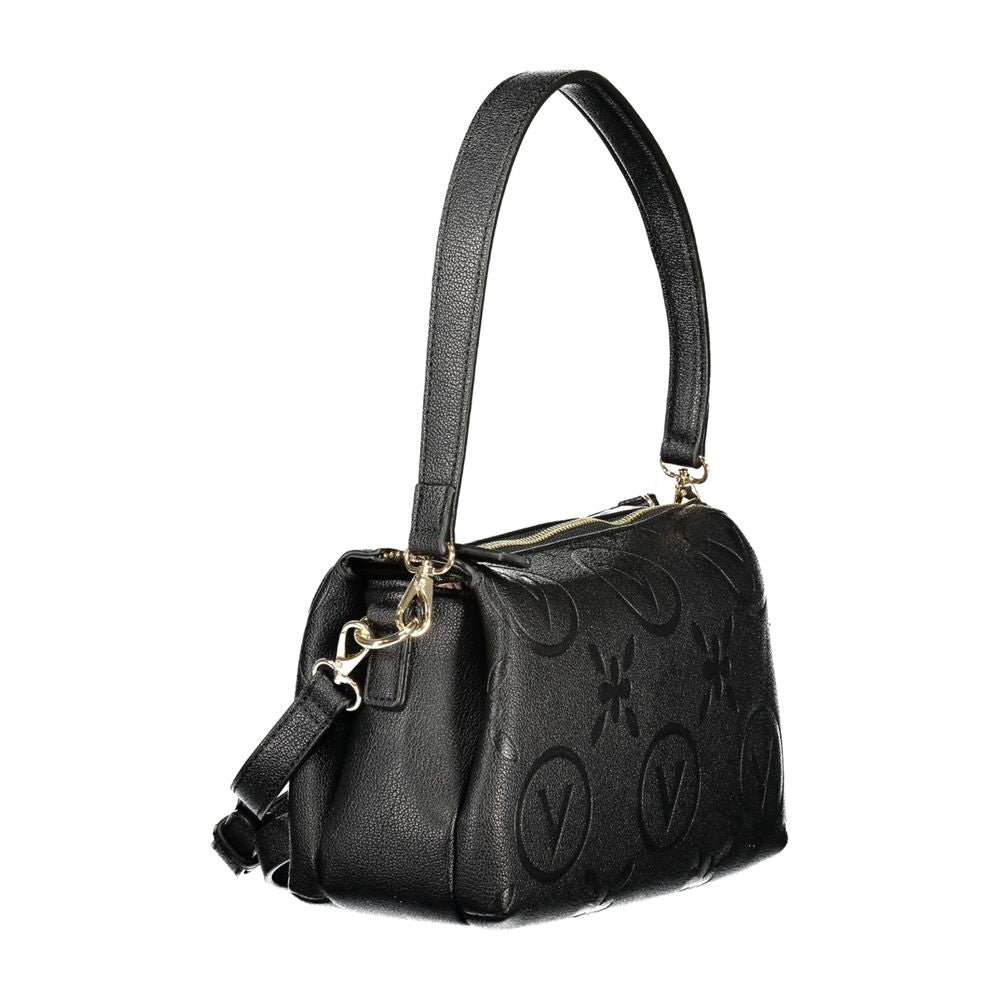 Mario Valentino Nero Polyurethane Women Shoulder Bag