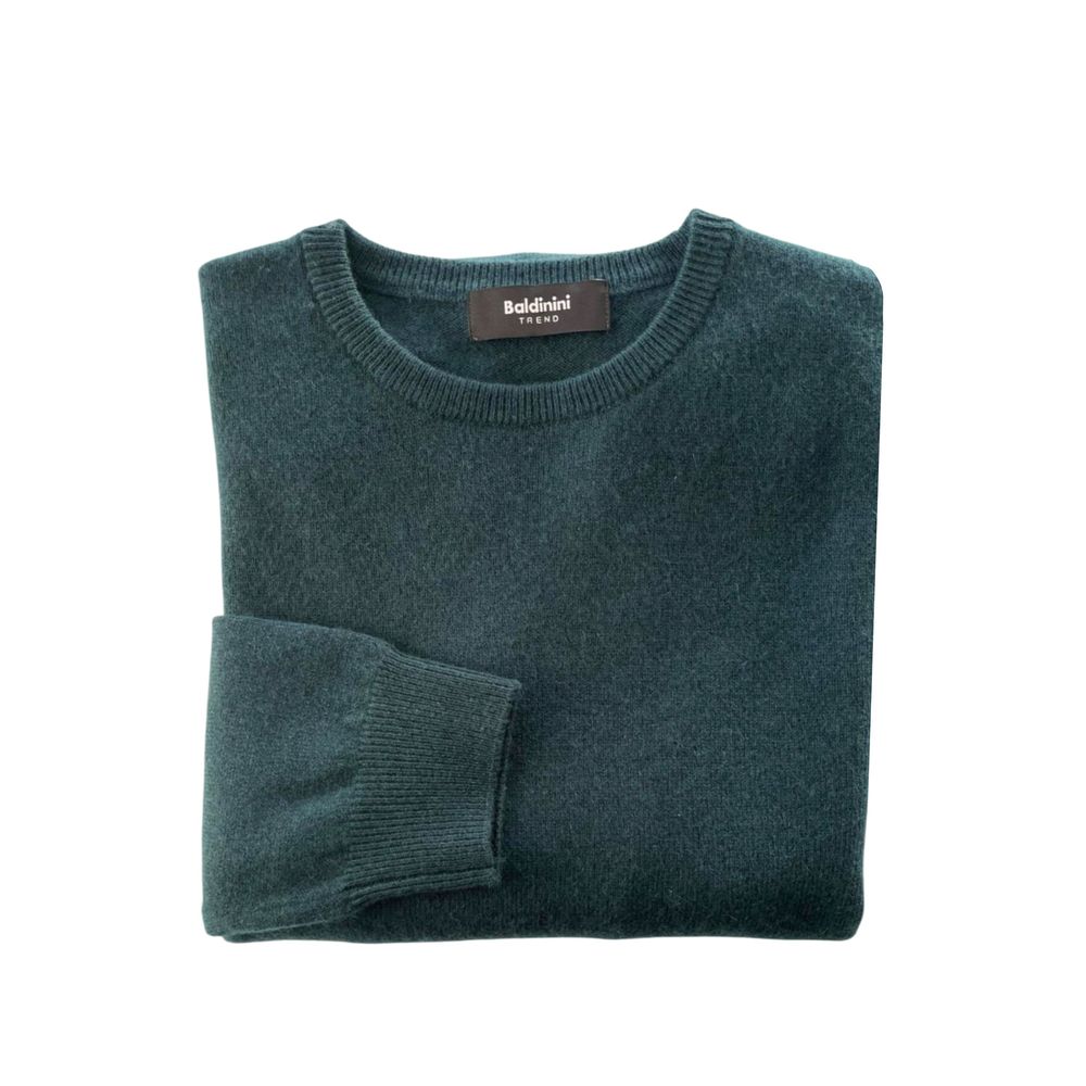 Baldinini Trend Green Cashmere Sweater
